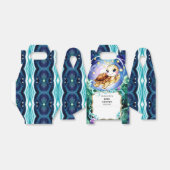 Eenvoudig Schattige Turtle Baby shower Bedankdoosjes (Uitgevouwen)