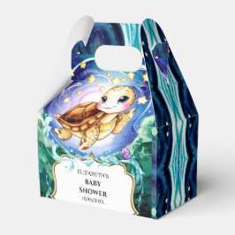 Eenvoudig Schattige Turtle Baby shower Bedankdoosjes