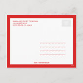 Eenvoudig Schattige Valentijnsdag Feestdagenkaart (Achterkant)