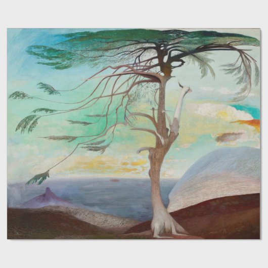 Eenvoudig schilderen van het landschap van de Ceda Cadeaupapier (Vlak)