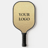 Eenvoudig schoon goud voor uw Logo Pickleball Paddle (Voorkant)