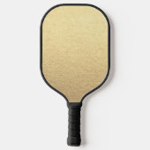 Eenvoudig schoon goud voor uw Logo Pickleball Paddle (Achterkant)