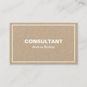 Eenvoudig schoon Lijst Klassiek Visitekaartje