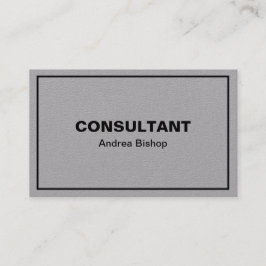 Eenvoudig schoon Lijst Klassiek Visitekaartje