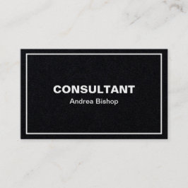 Eenvoudig schoon Lijst Klassiek Visitekaartje