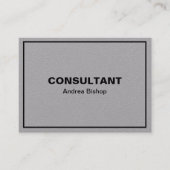 Eenvoudig schoon Lijst Klassiek Visitekaartje (Voorkant)