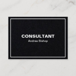 Eenvoudig schoon Lijst Klassiek Visitekaartje