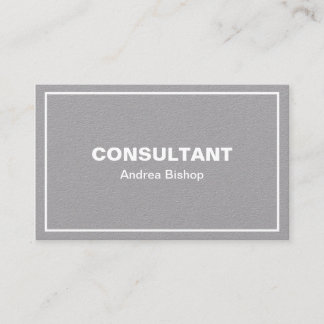 Eenvoudig schoon Lijst Klassiek Visitekaartje