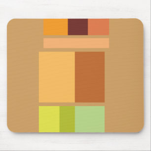 Eenvoudig schoon modern minimaal muismat