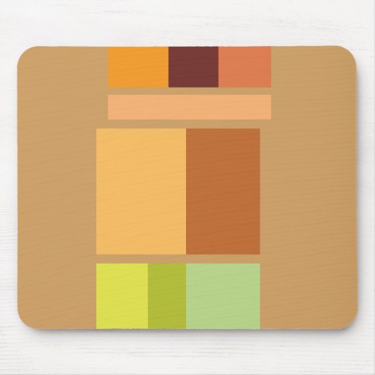 Eenvoudig schoon modern minimaal muismat (Voorkant)