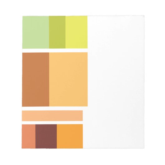 Eenvoudig schoon modern minimaal notitieblok (Voorkant)