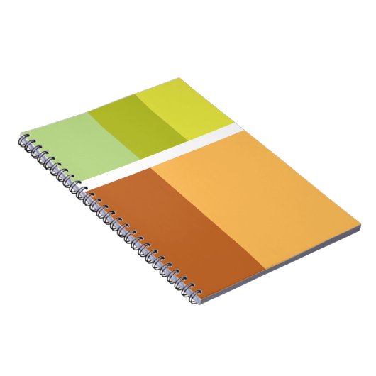 Eenvoudig schoon modern minimaal notitieboek (Rechterzijde)