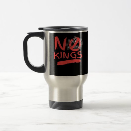 Eenvoudig schoon ontwerp zonder koning reisbeker (Links)