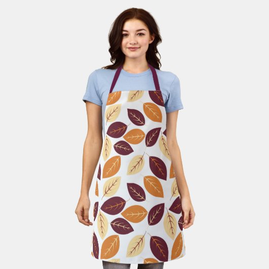 Eenvoudig Schort in de herfst (Gedragen)