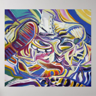 Eenvoudig schoten poster