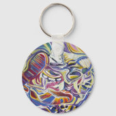 Eenvoudig schoten sleutelhanger (Voorkant)