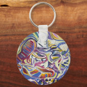 Eenvoudig schoten sleutelhanger (Voorkant)