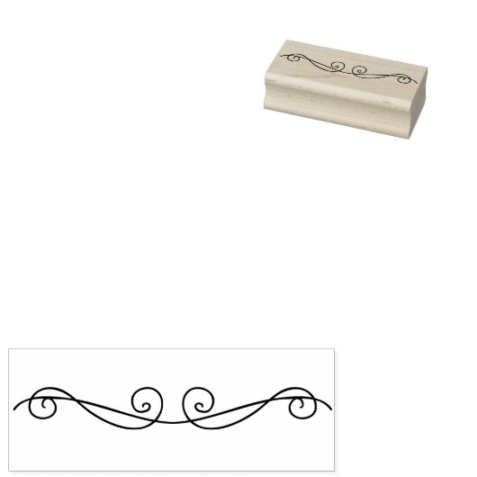 Eenvoudig schuiven rubberstempel (Gestempeld)