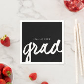 Eenvoudig Script Afstudeerfeest | Afstudeerfeest Servetten (Insitu)