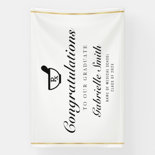 Eenvoudig Script apotheek afstudeerder Party Welko Spandoek (Verticaal)