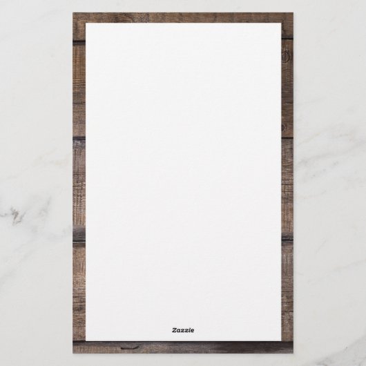 Eenvoudig script bijpassend briefpapier (Achterkant)