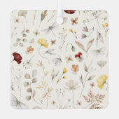 Eenvoudig Script Boho Arch Foto Getrouwd Kerstmis Metalen Ornament (Achterkant)