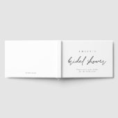 Eenvoudig script bruiloftgastenboek in elke kleur gastenboek (Volledig)