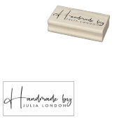 Eenvoudig Script Custom Creëer uw eigen "Handmade  Rubberstempel (Gestempeld)