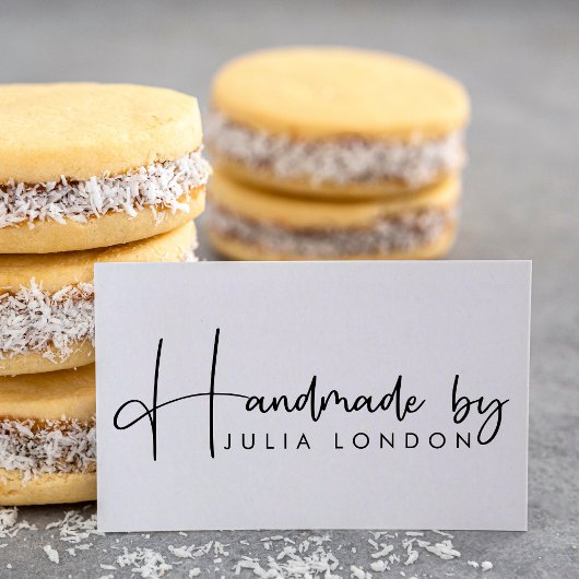 Eenvoudig Script Custom Creëer uw eigen "Handmade  Rubberstempel