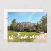 Eenvoudig script dat we hebben verplaatst met Foto Aankondigingskaart (Voorkant / Achterkant)