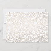 Eenvoudig script elegant handgeschreven foto bruil bedankkaart (Achterkant)