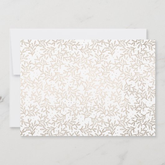 Eenvoudig script elegant handgeschreven foto bruil bedankkaart (Achterkant)