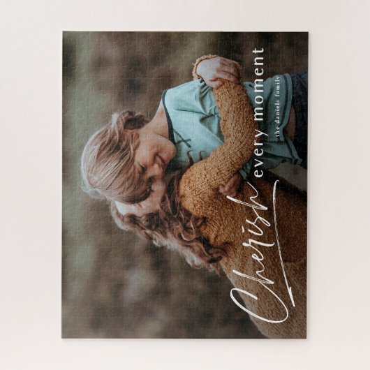 Eenvoudig script elke moment foto's legpuzzel (Verticaal)