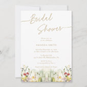 Eenvoudig script in Elegant Floral Vrijgezellenfee Kaart (Voorkant)