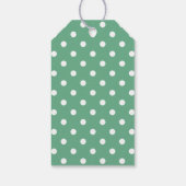 Eenvoudig Script Kleurrijk Modern Prettig Kerstfee Cadeaulabel (Achterkant)