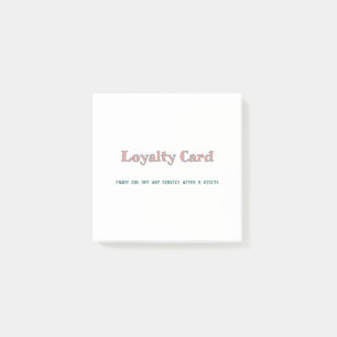 eenvoudig script minimaal voeg uw tekst toe loyal post-it® notes