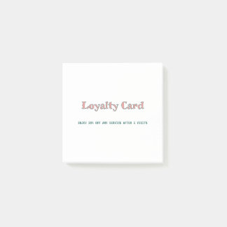 eenvoudig script minimaal voeg uw tekst toe loyal post-it® notes