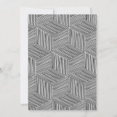 Eenvoudig Script Modern Zwart-wit 21e verjaardag Kaart (Achterkant)