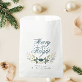 Eenvoudig script Moderne Waterverf kerstvakantie Bedankzakje