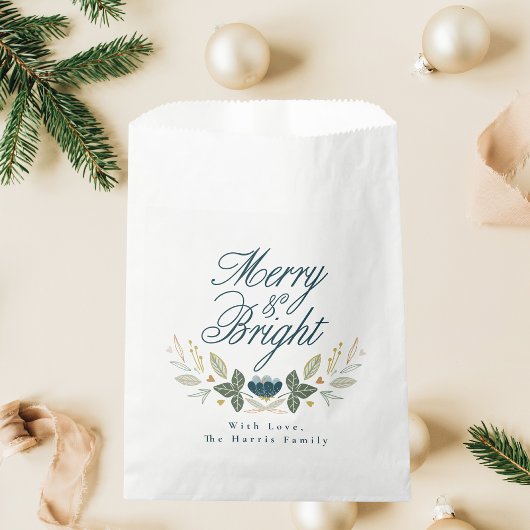 Eenvoudig script Moderne Waterverf kerstvakantie Bedankzakje