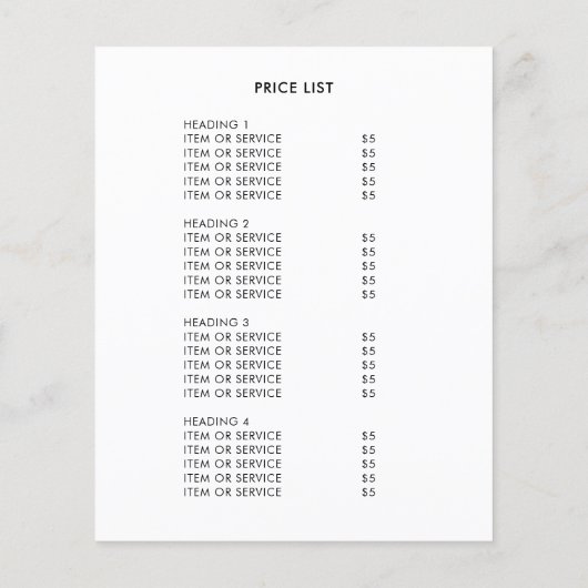 Eenvoudig script Neem contact met ons op Logo QR-c Flyer (Achterkant)