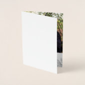 Eenvoudig script, nieuw, bedankt kaart (Voorkant)