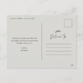 Eenvoudig script Prettige feestdagen 3 Foto Collag (Achterkant)