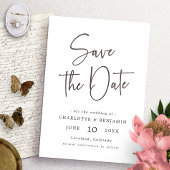 Eenvoudig script save the date