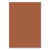 Eenvoudig script tabelnummer bruiloftsbevestiging kaart (Achterkant)