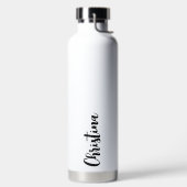 Eenvoudig script waterfles (Links)