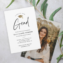 Eenvoudig script zwart-wit foto afstuderen