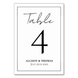 Eenvoudig script zwart-wit kaart