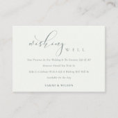 Eenvoudig script, zwart-witwweduwen, goed informatiekaartje (Voorkant)