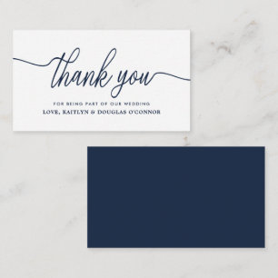 Eenvoudig scriptweddenschap Hartelijk dank Informatiekaartje